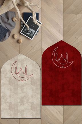 سجاده قرمز پلی استر PINKIE HOME - کد 812988756