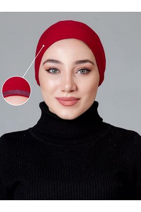 کلاه شنای حجاب زرشکی زنانه nanak - کد 369725382