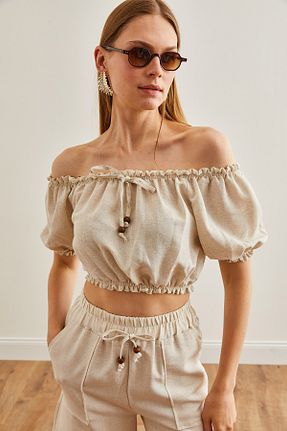 بلوز طوسی زنانه ساده Olalook - کد 833105932