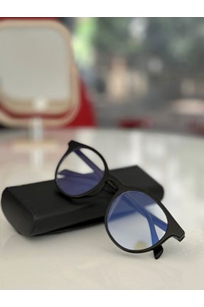 عینک محافظ نور آبی مشکی زنانه شیشه ADALYA STORE - کد 833252303
