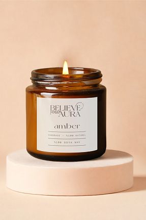 شمع زرد 1 پارچه Believe Your Aura - کد 833082520