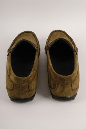 کفش کژوال خاکی مردانه پاشنه کوتاه ( 4 - 1 cm ) کد 833102900