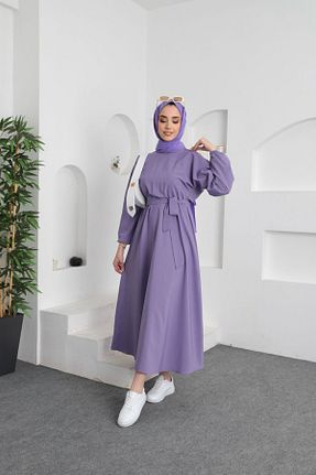 لباس حجاب بنفش زنانه Çan Genel Markalar - کد 804140614