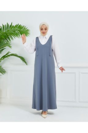لباس طوسی زنانه بافت کد 833111857