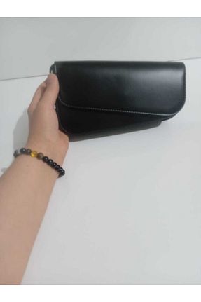 کیف دوشی مشکی زنانه چرم مصنوعی sinemstyle - کد 833168892