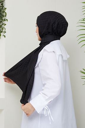 شال مشکی زنانه پلی استر Golden Rose - کد 833179656