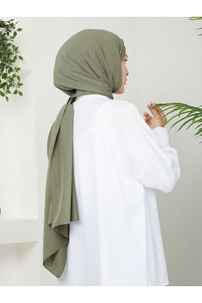 شال خاکی زنانه پنبه ای Golden Rose - کد 832888923