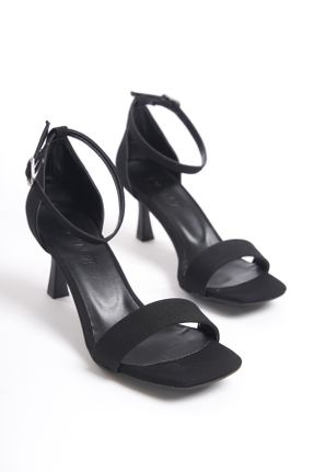کفش پاشنه بلند کلاسیک مشکی زنانه چرم مصنوعی پاشنه نازک پاشنه متوسط ( 5 - 9 cm ) کد 833271957