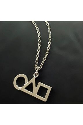 گردنبند جواهر زنانه روکش نقره YuChic - کد 833378983