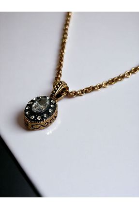 گردنبند جواهر سفید زنانه زیرکن FAYRA ACCESSORIES - کد 825571096