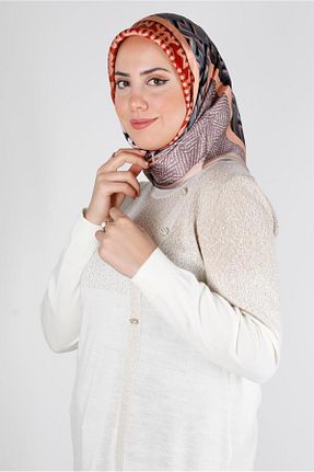 روسری نارنجی İpek Tivil Alvina - کد 833409180