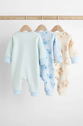 سرهمی خواب آبی بچه گانه پنبه ای Next Baby - کد 833417333