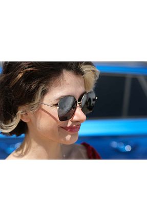عینک آفتابی طوسی زنانه UV400 ESRADA - کد 833087153