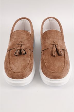 کفش کژوال قهوه ای مردانه پاشنه کوتاه ( 4 - 1 cm ) کد 833104164
