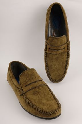 کفش کژوال خاکی مردانه پاشنه کوتاه ( 4 - 1 cm ) کد 833102900