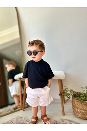 ست نوزادی رنگی بچه گانه کتان favorimkids - کد 833118585