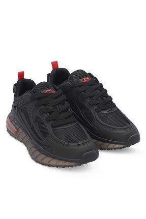 کفش اسنیکر مشکی مردانه بند دار Slazenger - کد 833288907