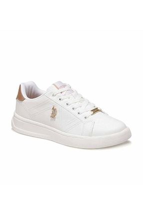 کفش اسنیکر سفید مردانه بند دار U.S. Polo Assn. - کد 471241057