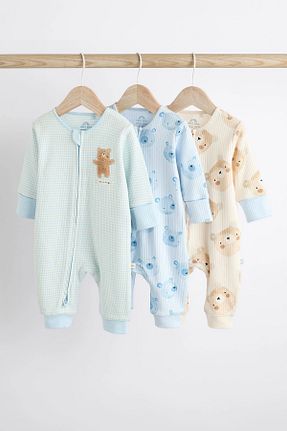 سرهمی خواب آبی بچه گانه پنبه ای Next Baby - کد 833417333
