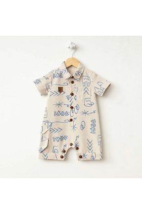 سرهمی آبی بچه گانه آستین کوتاه Baby Fou - کد 833532245