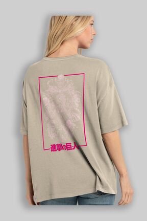 تیشرت بژ زنانه تکی Ankhises - کد 807575643