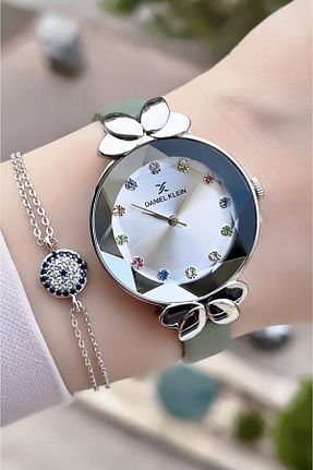 ساعت مچی سبز زنانه 31-34 میلی متر Daniel Klein - کد 799534505