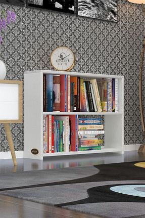 قفسه کتاب سفید 60 سانتی متر Kenzlife - کد 684525915