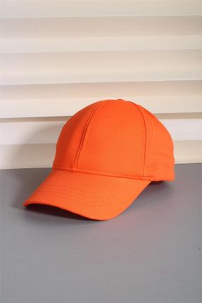 کلاه نارنجی زنانه کد 819363817
