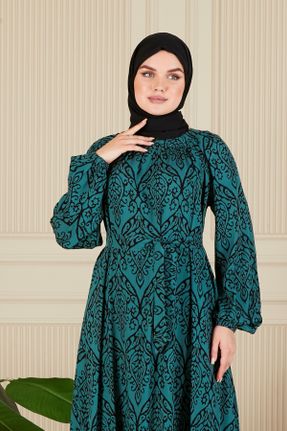 لباس خاکی زنانه بافتنی رگولار ویسکون کد 833595264