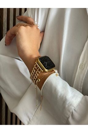 بند ساعت هوشمند طلائی Bushco Store - کد 756169407