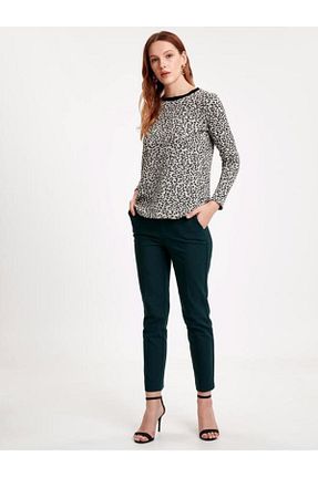 شلوار بژ زنانه پارچه LC Waikiki - کد 802007303