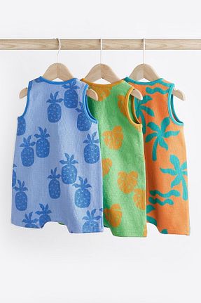 سرهمی خواب آبی بچه گانه پنبه ای Next Baby - کد 823592071