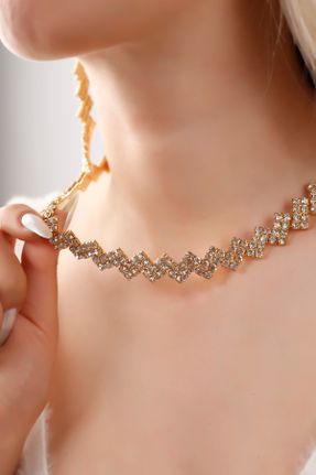 ست جواهر طلائی زنانه روکش نقره 3