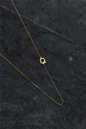 گردنبند نقره طلائی زنانه 925 عیار Minamis Silver - کد 327958884
