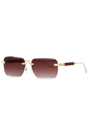 عینک آفتابی قهوه ای زنانه UV400 Zzla - کد 829237617