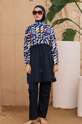 کلاه شنای حجاب سرمه ای زنانه Starinci Mayo - کد 833710528