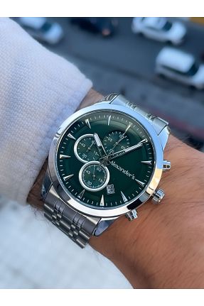 ساعت مچی طوسی مردانه 41-45 میلی متر Alexanders - کد 833716652