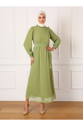 لباس سبز زنانه رگولار بافتنی پلی استر کد 815848278