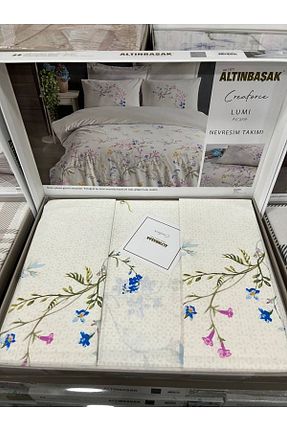 روتختی دونفره طوسی پنبه ای Altınbaşak - کد 777934729