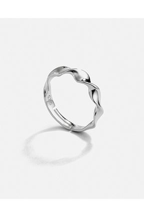انگشتر نقره سفید زنانه 925 عیار MEKS JEWELS - کد 833496838