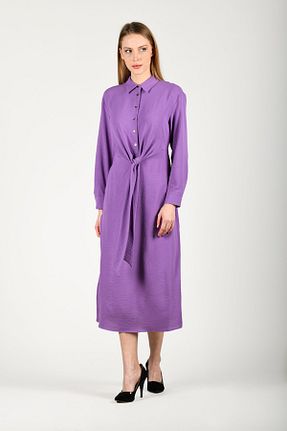 لباس بنفش زنانه بافتنی la luce - کد 833537356