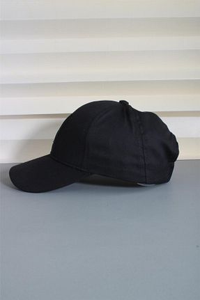 کلاه مشکی زنانه پنبه ای cappello - کد 819382869