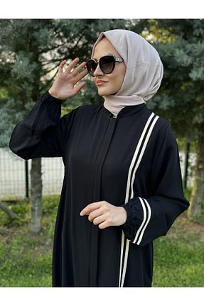 کلاه و ابایا مشکی زنانه جین ESRANUR - کد 833604810
