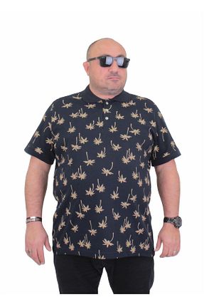 تیشرت سایز بزرگ سرمه ای مردانه T-Shirt MocGrande - کد 833628889