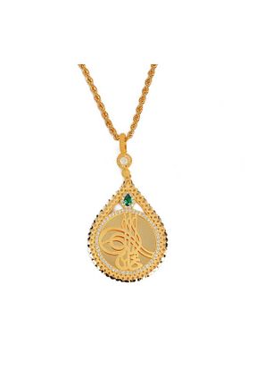 گردنبند طلا زرد زنانه 8 عیار Altınaşkı - کد 35490724