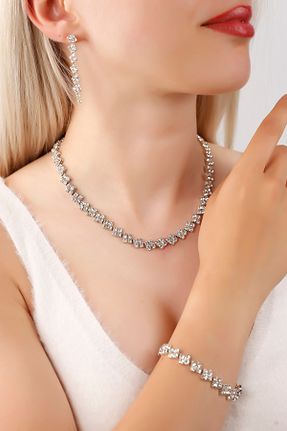 ست جواهر زنانه 3 تایی Serelia - کد 833651365