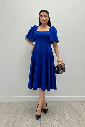 لباس مجلسی و فارغ التحصیلی سرمه ای زنانه پلی استر giyimmasalı - کد 741424030