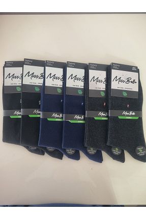 جوراب رنگی مردانه بامبو RENKLİAVM - کد 833725289