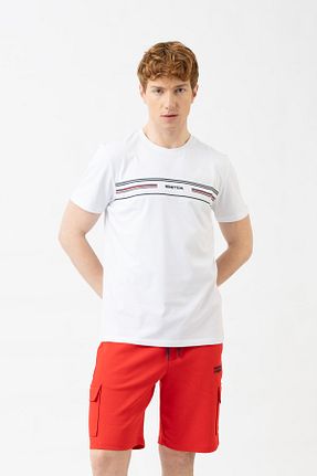 تیشرت سفید مردانه رگولار United Colors of Benetton - کد 833666852