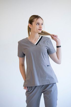 لباس ایمنی کار طوسی almesta - کد 127536788